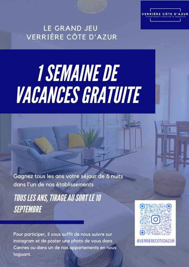 L'Agnes - 600M Plage - Verriere Cote D'Azur Appartement Cannes Buitenkant foto